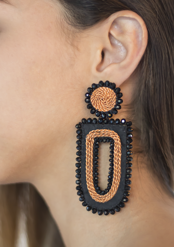 Arched Copper Earrings Lula Mena