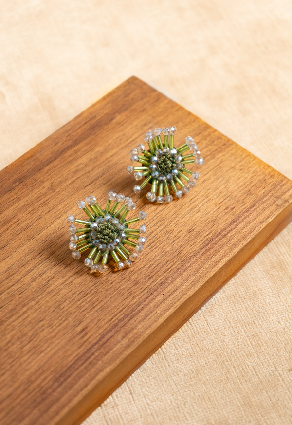 Green Clover Glow Studs (Copy) Lula Mena