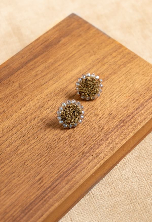 Olive Whisper Studs (Copy) Lula Mena