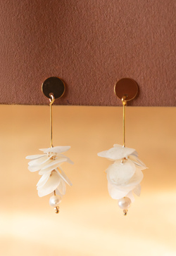 “Tidefall” Handcrafted Drop Earrings (Copy) Lula Mena