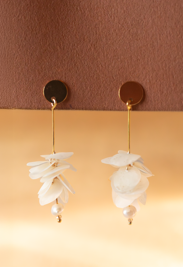 “Tidefall” Handcrafted Drop Earrings (Copy) Lula Mena