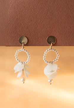 Moonlit Tide Handcrafted Hoop Earrings (Copy) Lula Mena