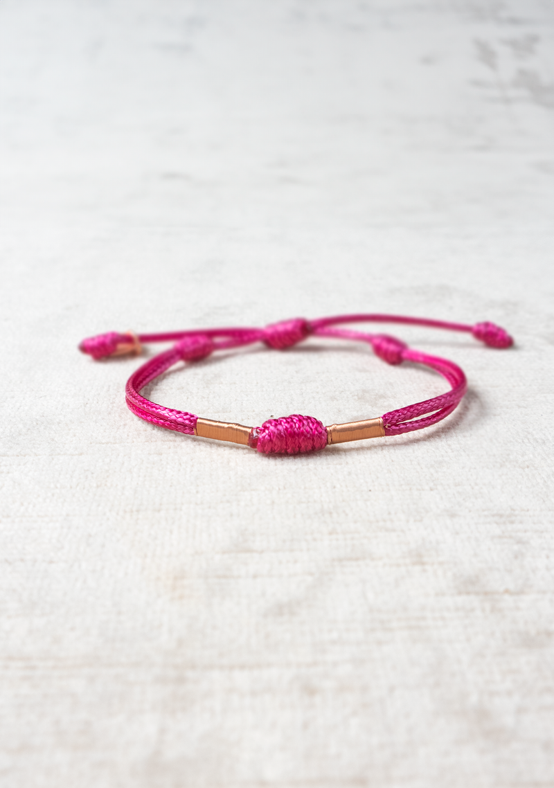 Leather Knot Bracelet Lula Mena