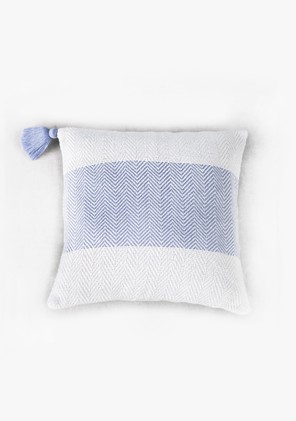 Gray sales fringe pillow