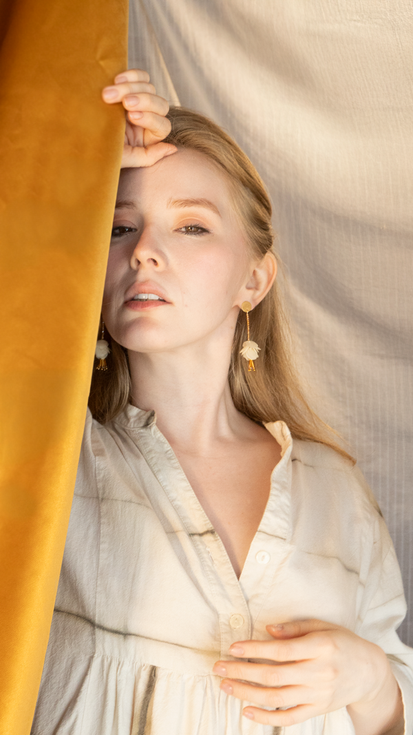 Tidefall Handcrafted Drop Earrings Lula Mena