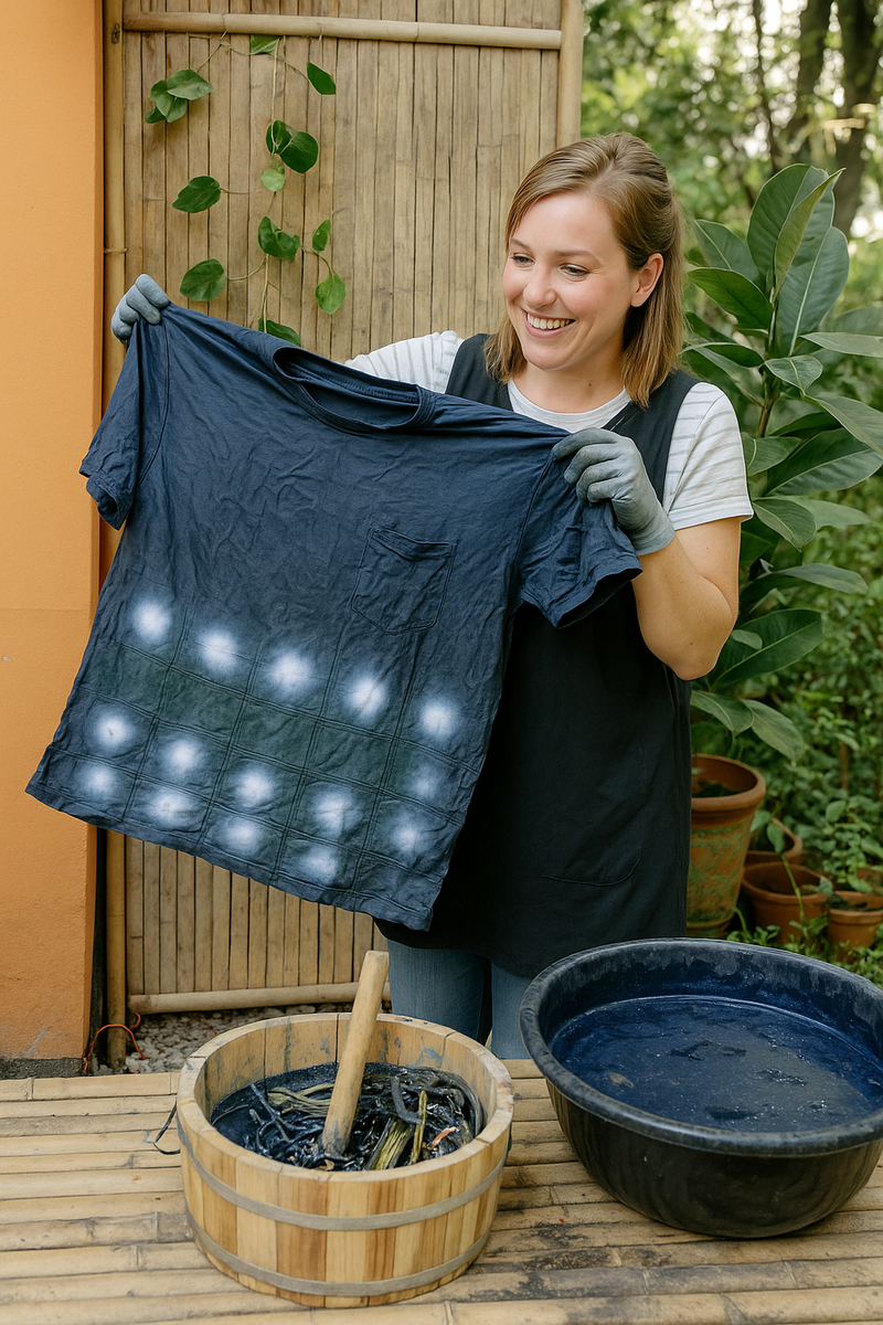 Indigo Dyed (Copy) Lula Mena