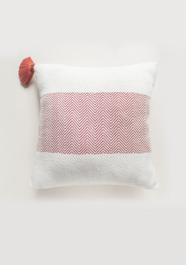 One Fringe Brick Arrow Pillow + Blanket Lula Mena