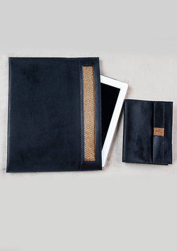 Black Leather Tech Kit I Lula Mena