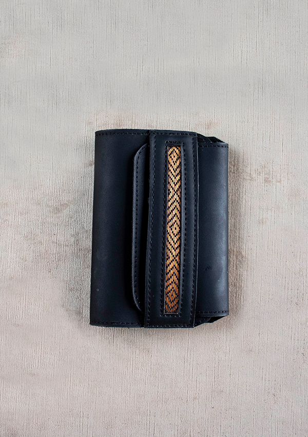 Leather & Copper Passport Holder Lula Mena