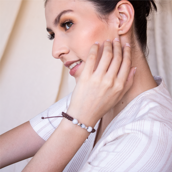 Brown Macrame Bracelet Lula Mena